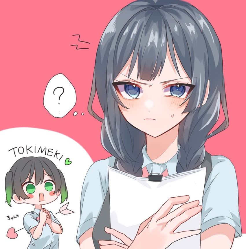 yuki setsuna, takasaki yu, and nakagawa nana (love live! and 1 more) drawn by osora_dao