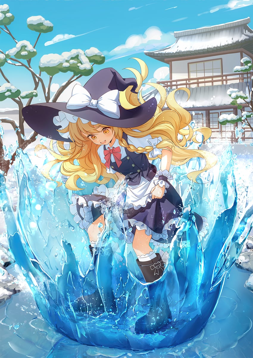 kirisame marisa (touhou) drawn by sakura_ayame