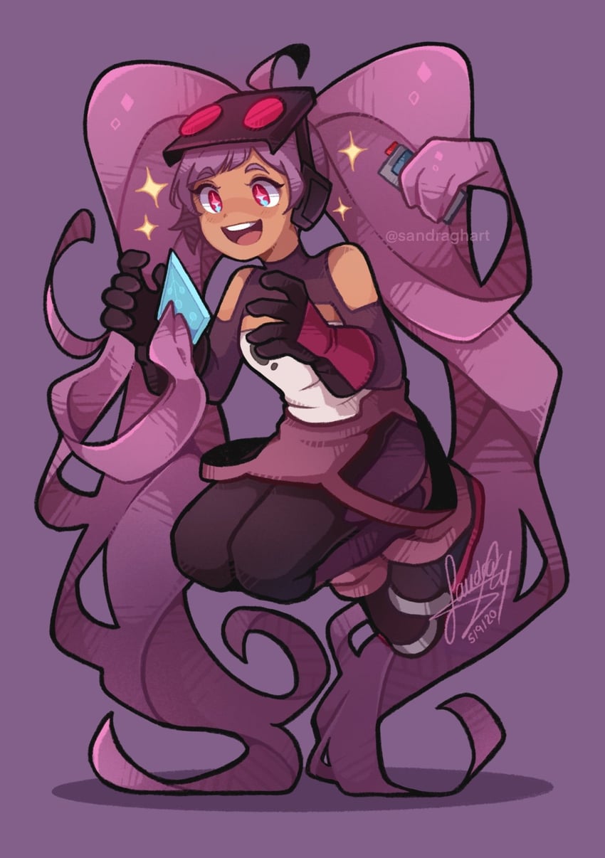 entrapta (she-ra and the princesses of power) drawn by sandragh