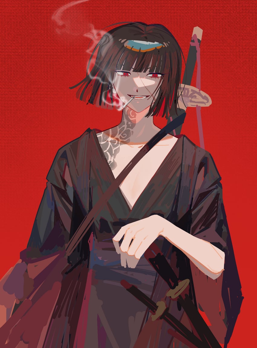 ryoshu (project moon and 1 more) drawn by hsh7955