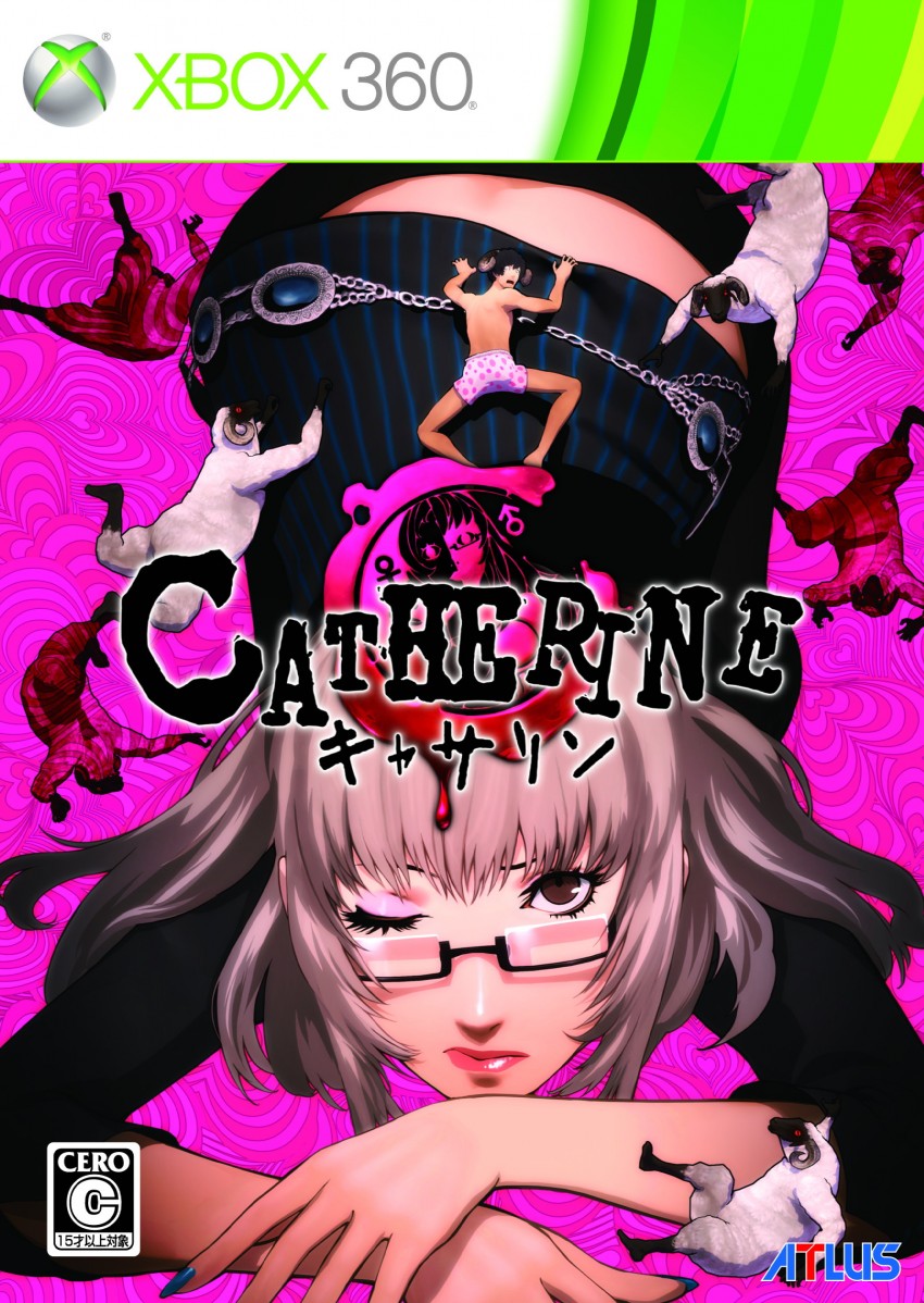 katherine mcbride and vincent brooks (catherine) drawn by soejima_shigenori
