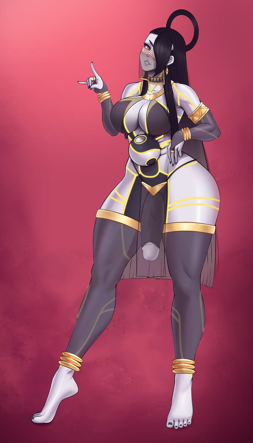 female seth (street fighter and 1 more) drawn by fraankyy
