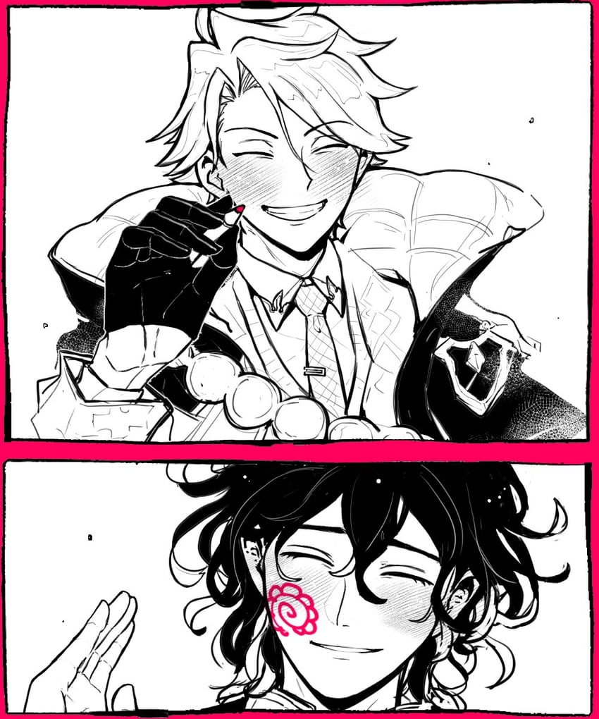 james moriarty and dante alighieri (fate and 1 more) drawn by nikoxnikoxmark