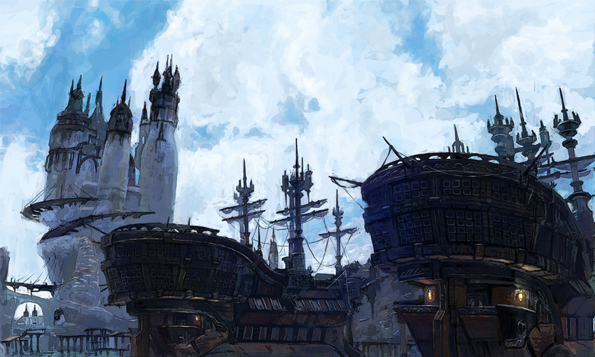 final fantasy and 1 more drawn by iwauchi_tomoki