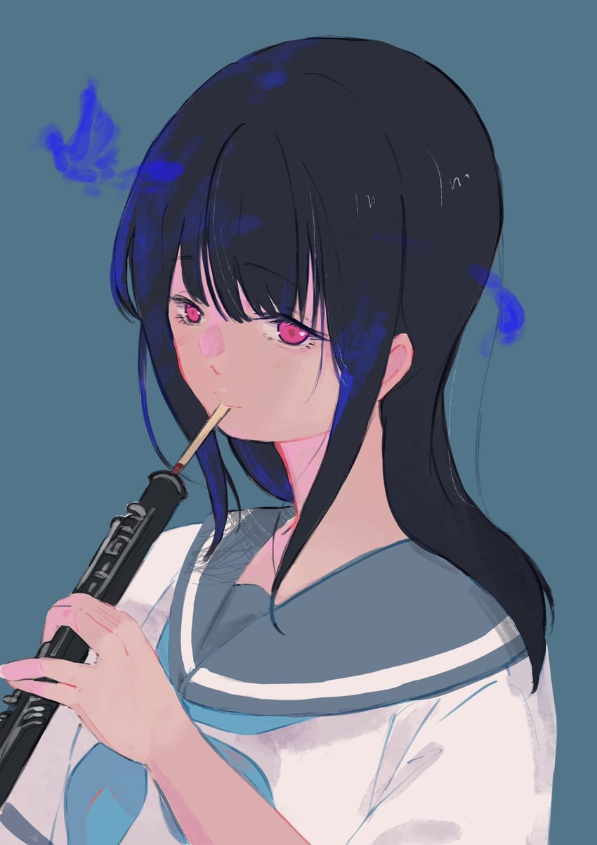 yoroizuka mizore (hibike! euphonium and 1 more) drawn by me0melon