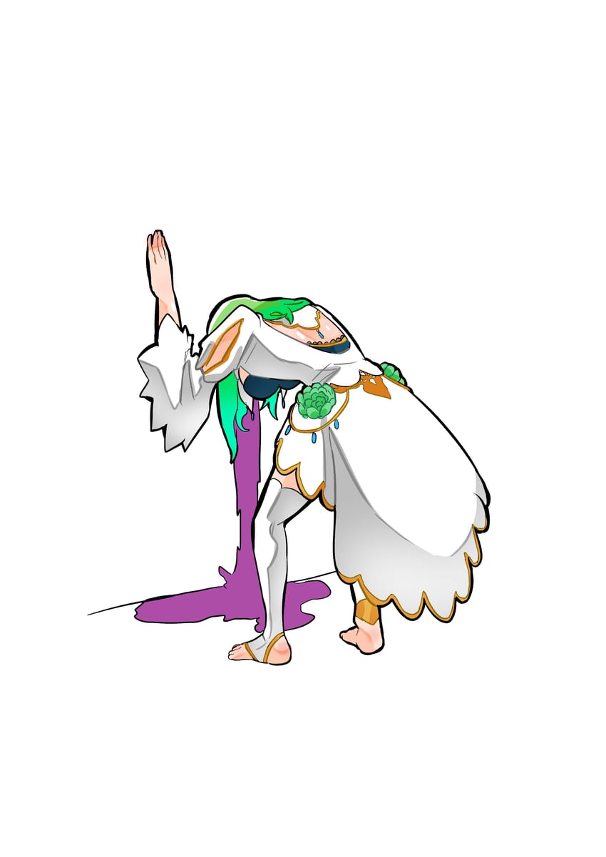 ceres fauna (hololive and 2 more) drawn by daaku_(koizumi_arata)