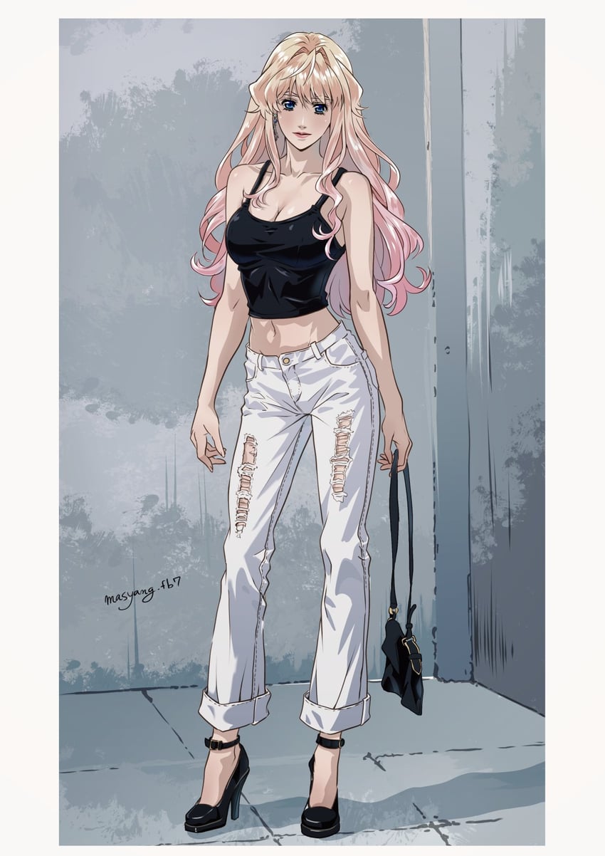 sheryl nome (macross and 1 more) drawn by ryu_(masu_nantoka-san)