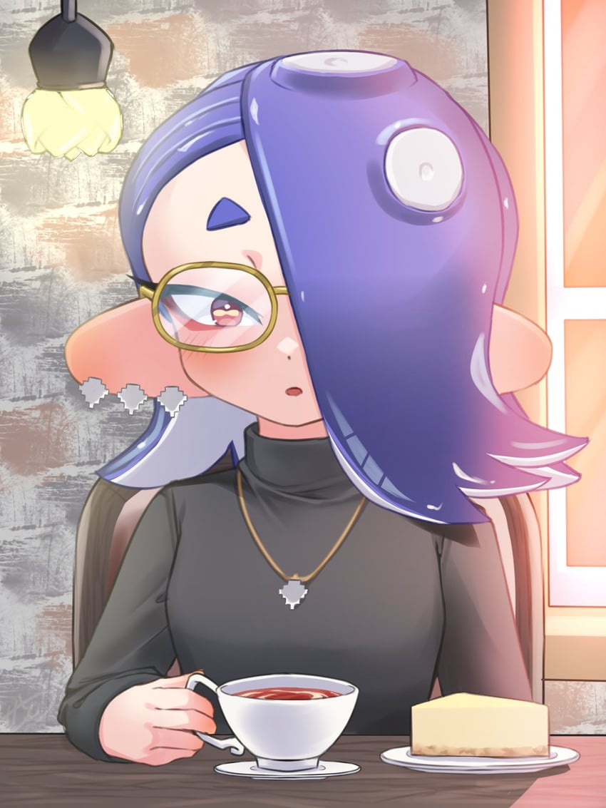 shiver (splatoon and 1 more) drawn by amakusa_setoka