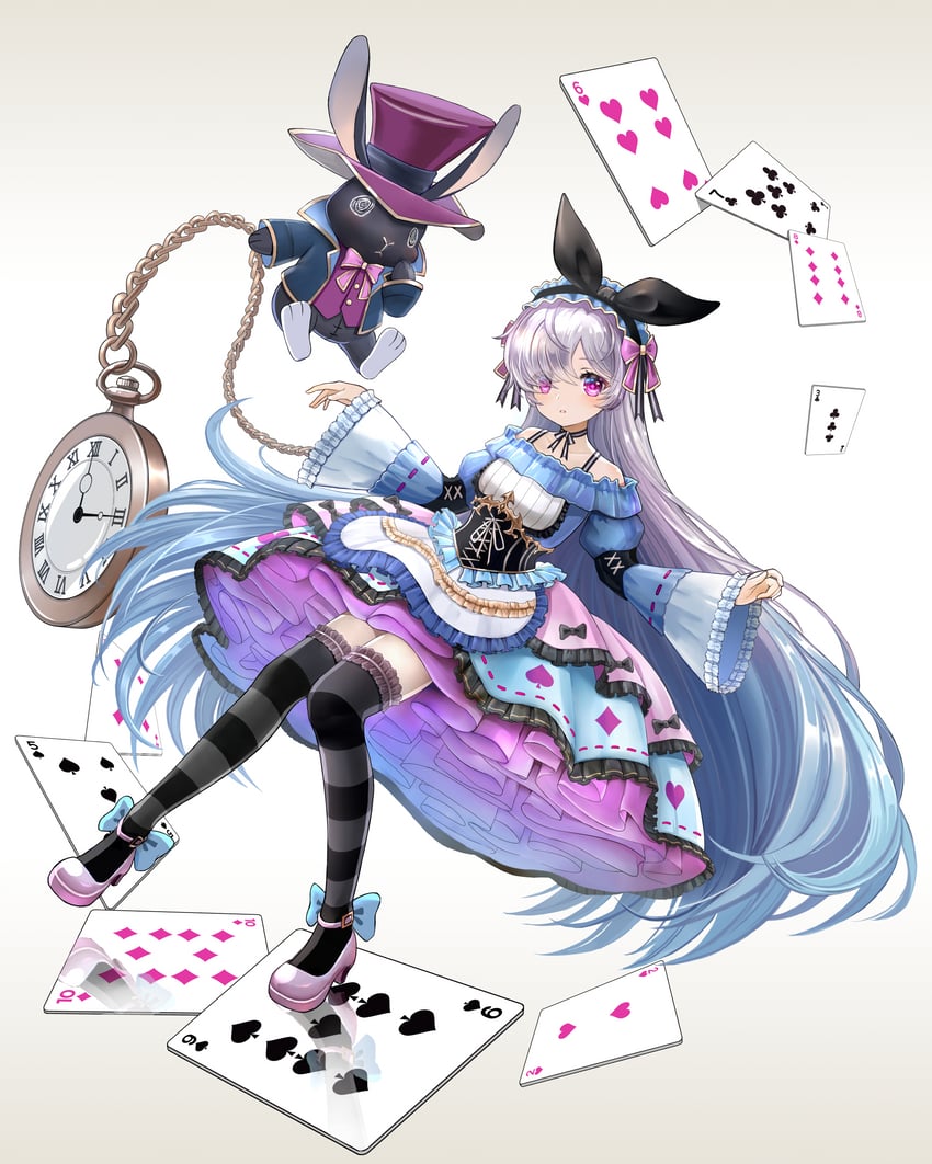 lavril (alice's adventures in wonderland and 1 more) drawn by igusa_(rush26)