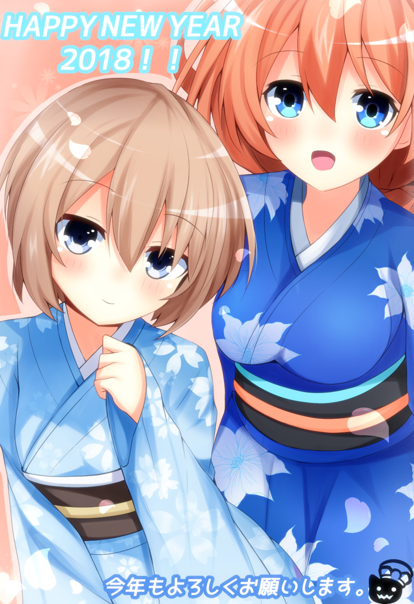blanc and kannuki natsume (neptune and 1 more) drawn by shironeko_haru