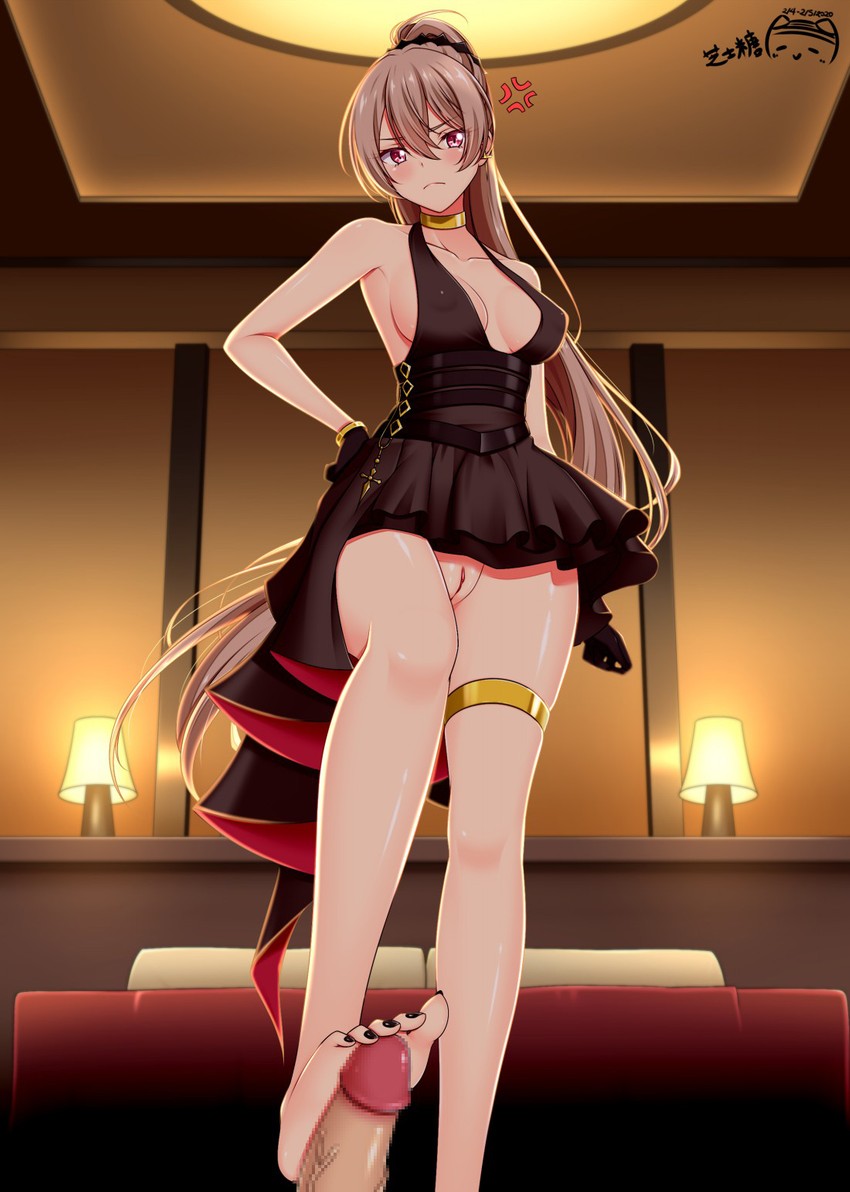 jean bart (azur lane) drawn by ppshex