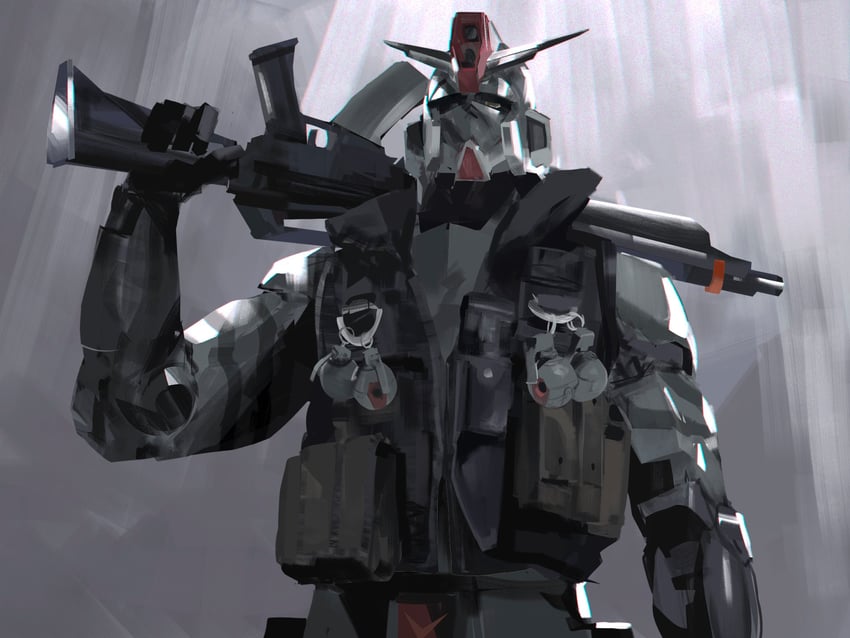 command gundam (gundam and 2 more) drawn by rintaro_komori
