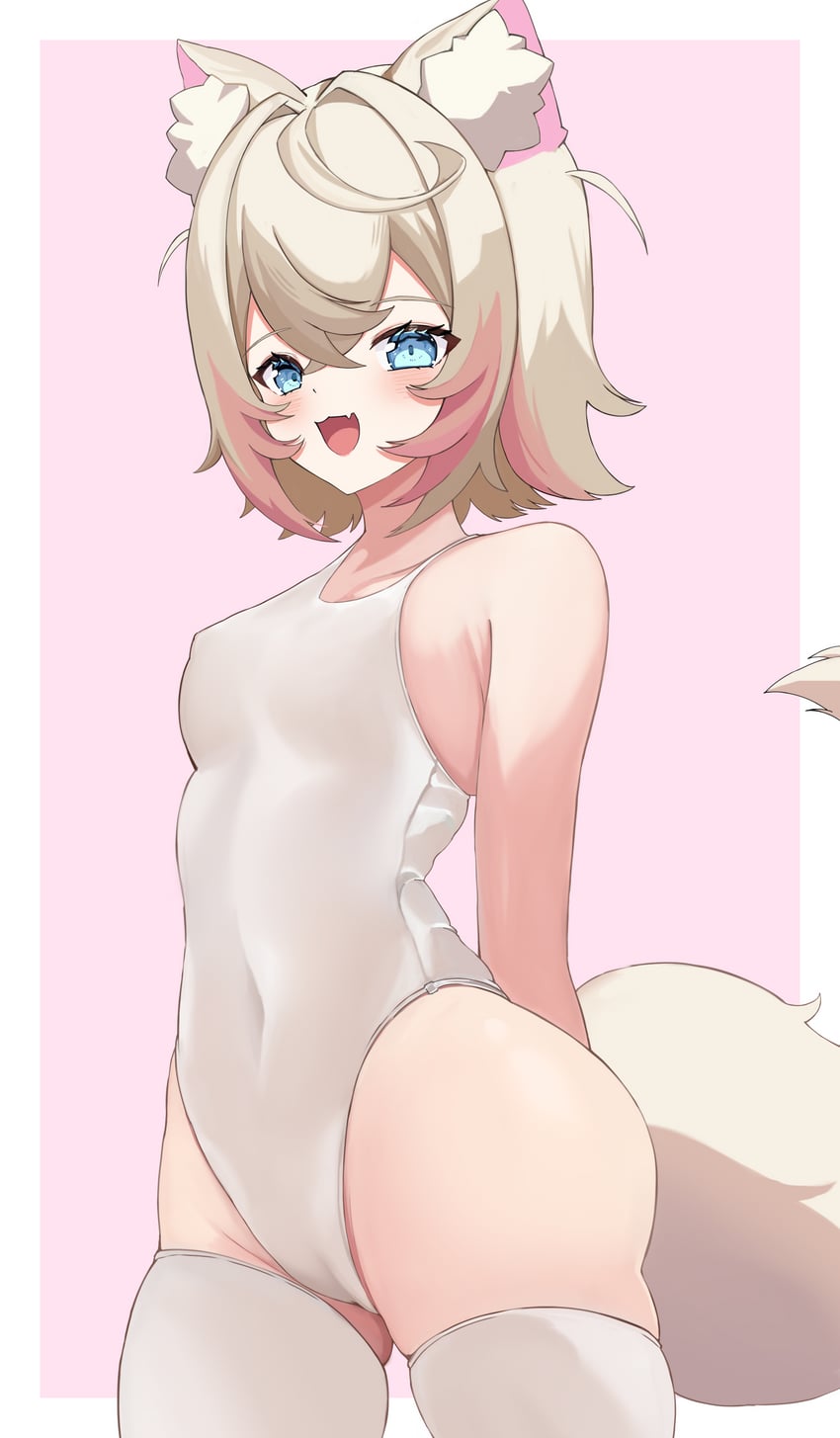 mococo abyssgard (hololive and 1 more) drawn by yuni_animal_(remyi_3)