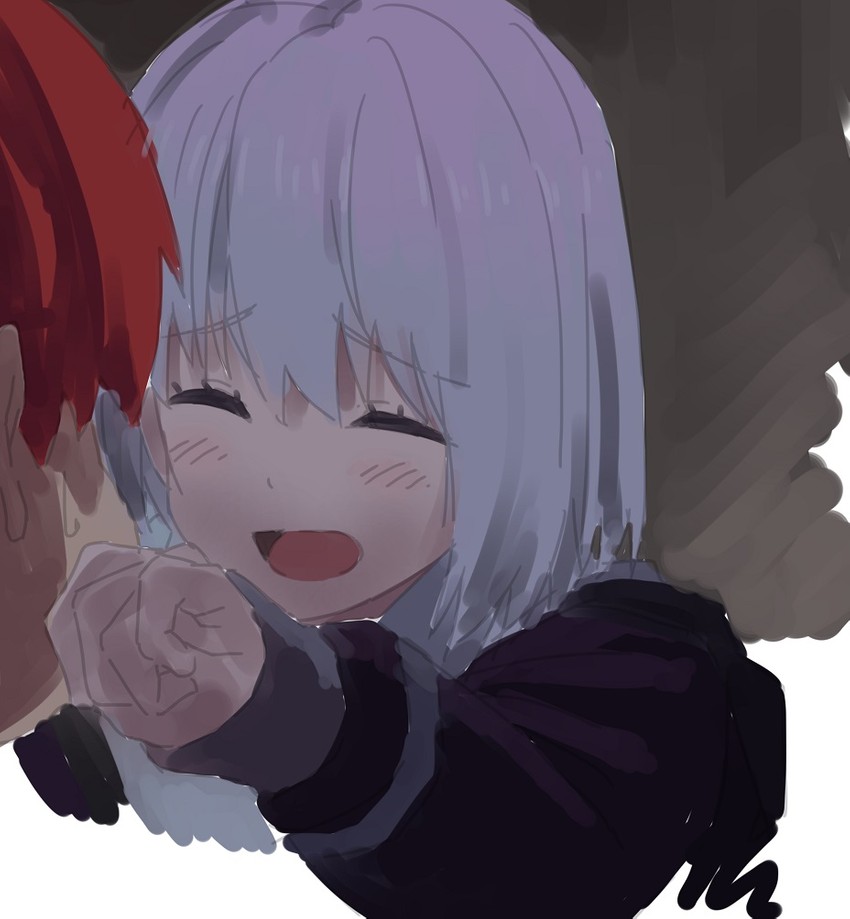 shinjou akane and hibiki yuuta (gridman universe and 1 more) drawn by nyus0721