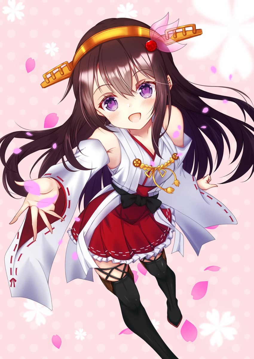 haruna, kisaragi, and haruna kai ni (kantai collection) drawn by cvtm