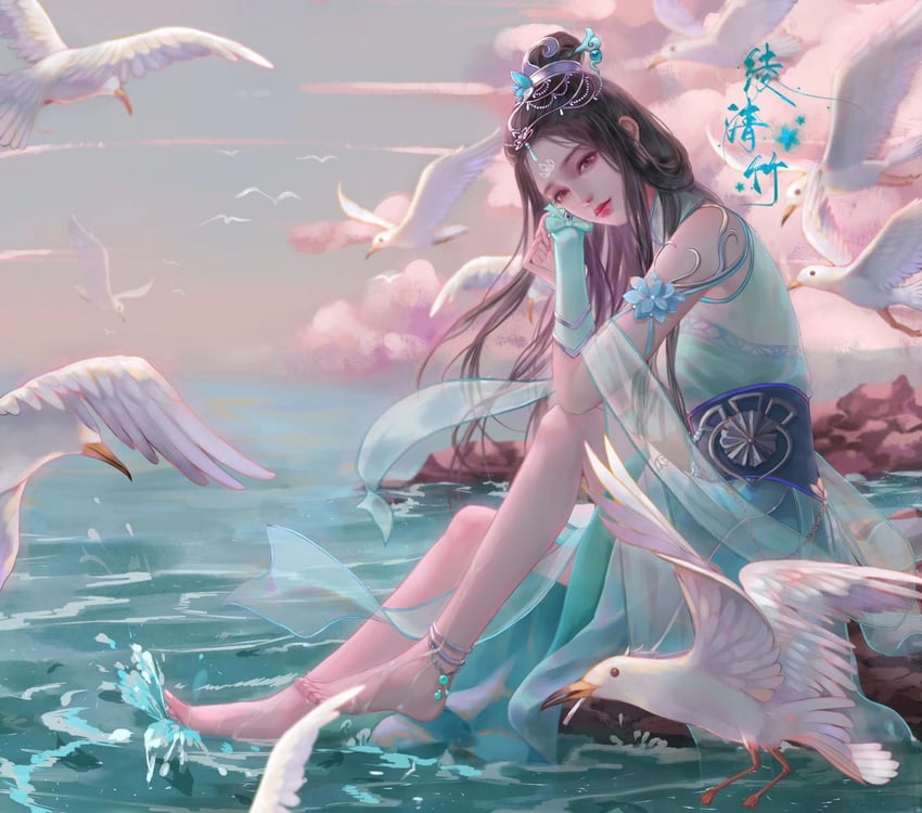 ling qingzhu (wu dong qian kun) drawn by ling_qingzhu_zhuye