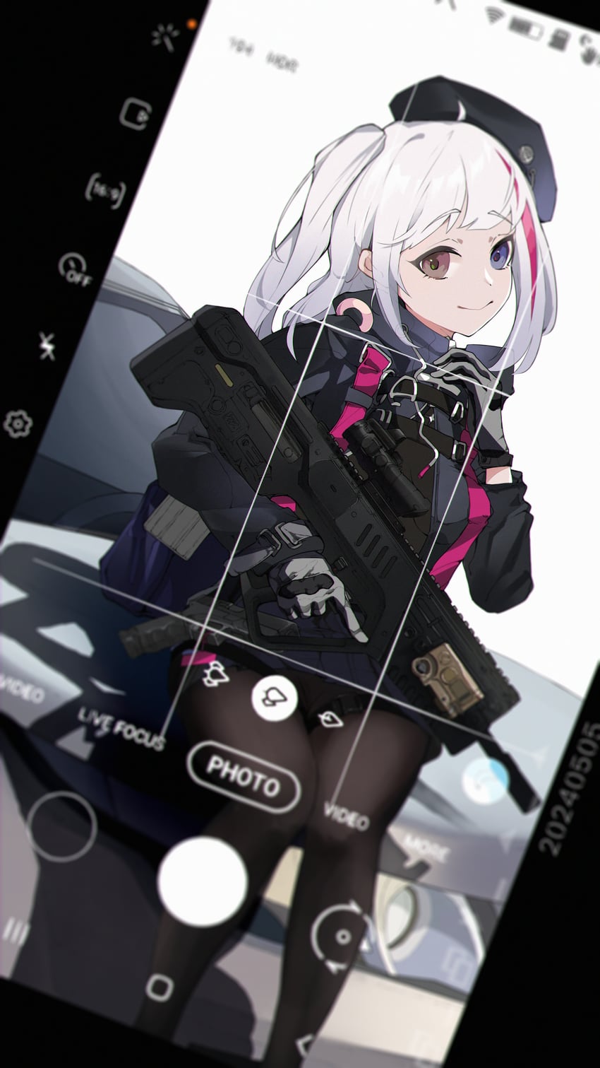 mdr (girls' frontline and 2 more) drawn by huali_(shouxing2013)