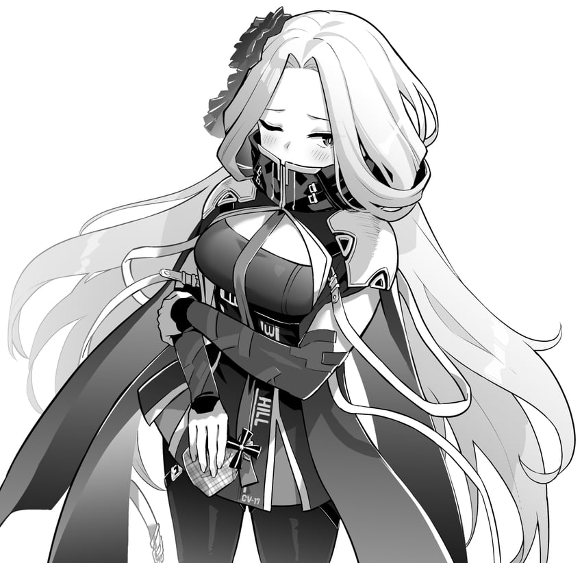 bunker hill (azur lane and 1 more) drawn by hori_(hori_no_su)