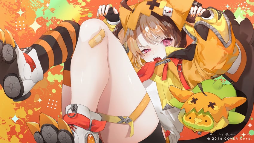 gigi murin and popo (hololive and 1 more) drawn by amai_(amaicandy)