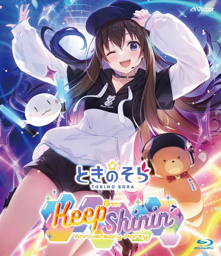 tokino sora, ankimo, and nun nun (hololive) drawn by amagai_tarou