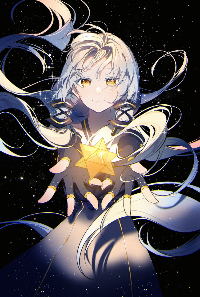 xingchen (synthesizer v and 1 more) drawn by migu_jun