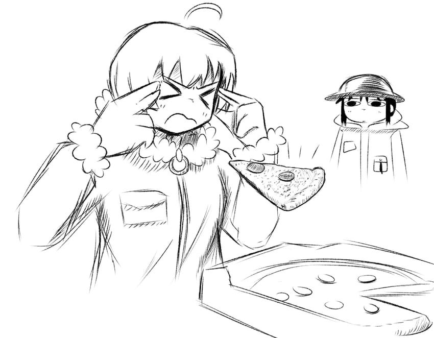 chito and yuuri (shoujo shuumatsu ryokou) drawn by soto_robo