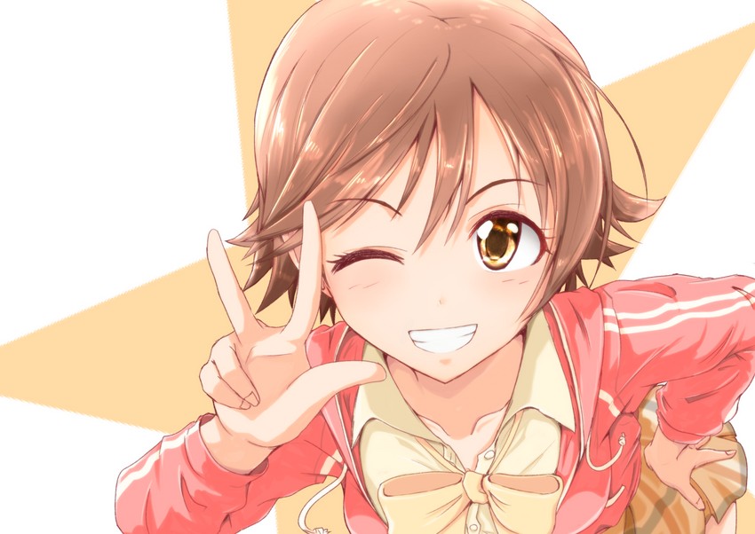 honda mio (idolmaster and 1 more) drawn by cyde