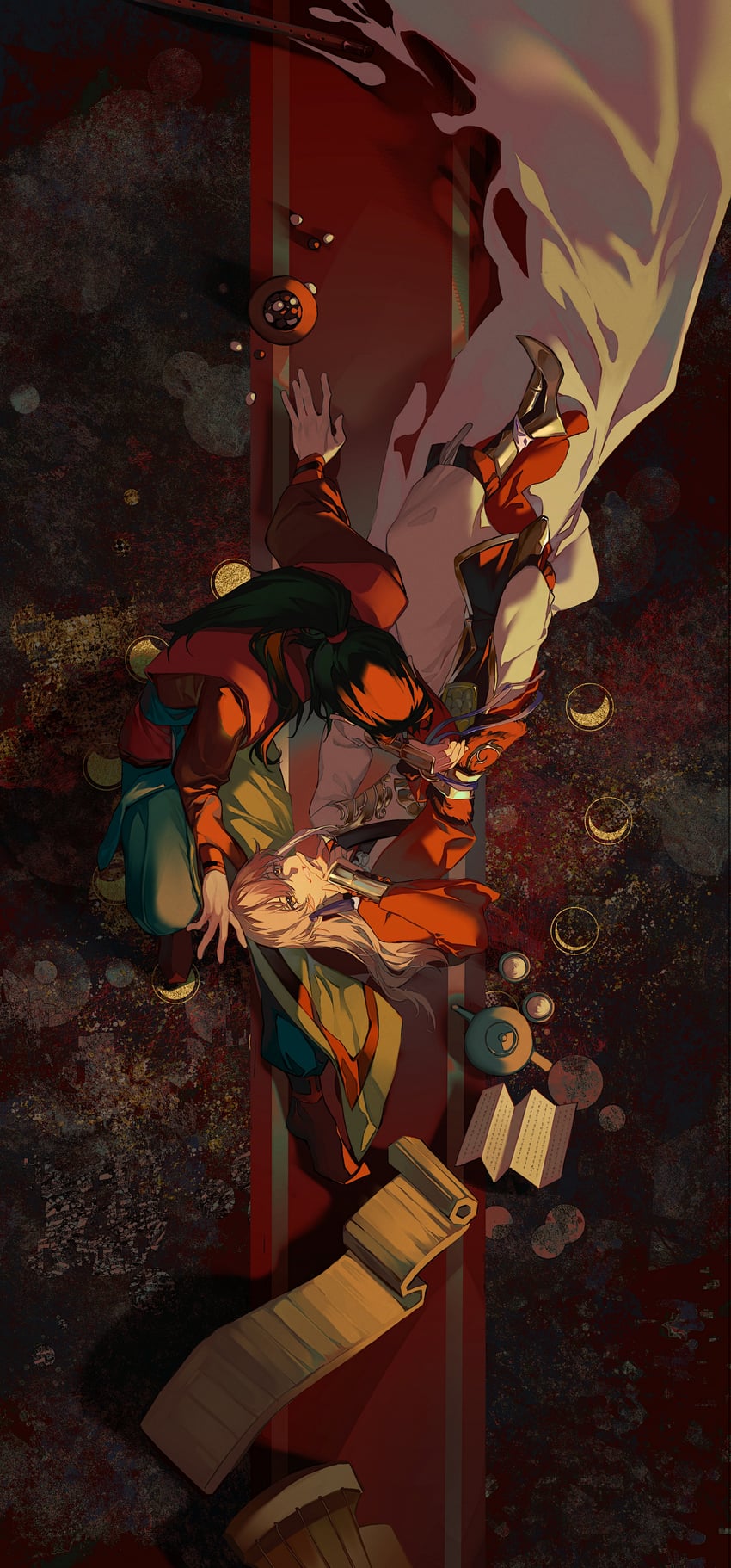 archer and zheng chenggong (fate and 1 more) drawn by aizendai