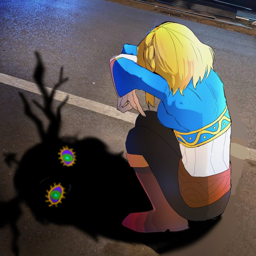 princess zelda and light dragon (the legend of zelda and 1 more) drawn by big_egg526
