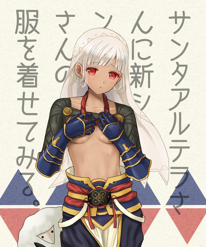 altera, yan qing, altera the santa, and zerco (fate and 1 more) drawn by alha