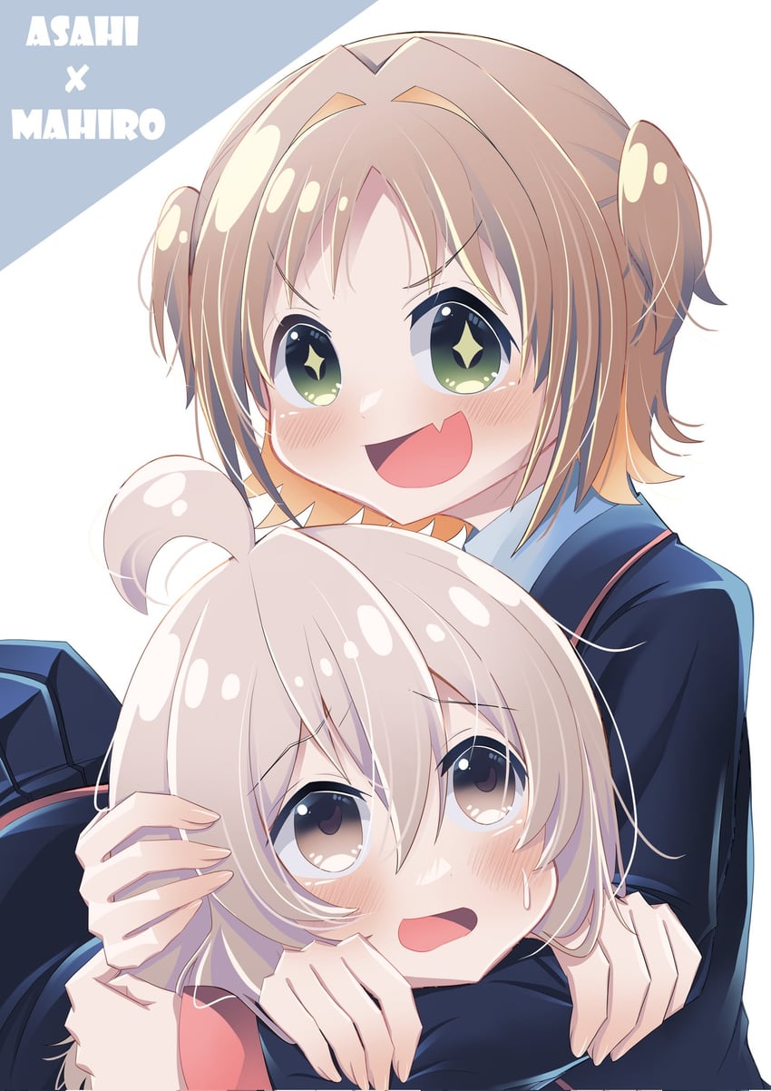oyama mahiro and oka asahi (onii-chan wa oshimai!) drawn by kirukesariku