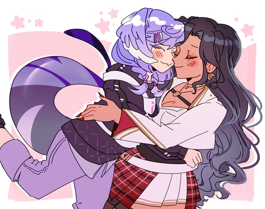 selen tatsuki and scarle yonaguni (nijisanji and 1 more) drawn by ministarfruit