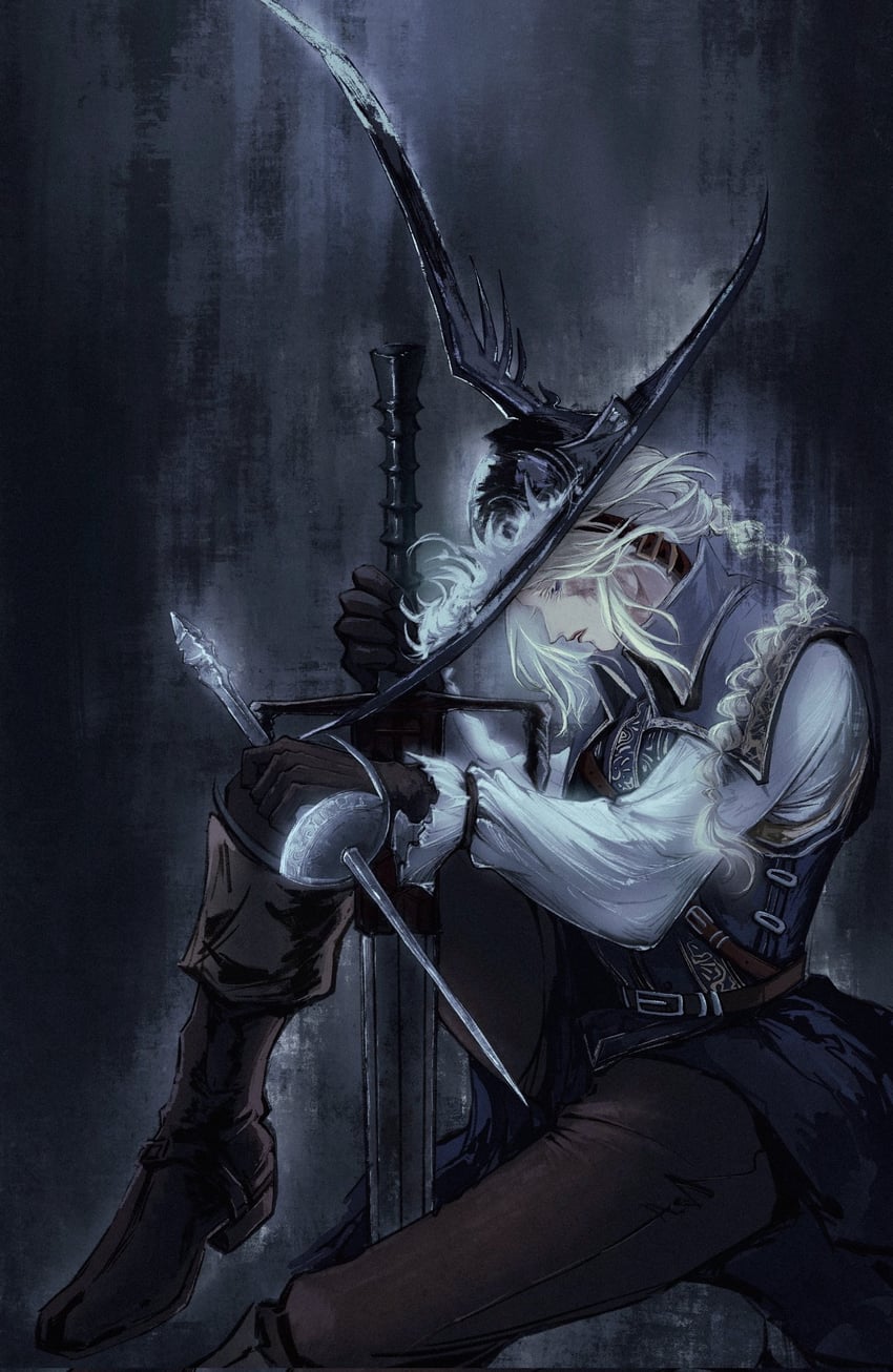 lucatiel of mirrah (dark souls and 1 more) drawn by huanyan420112