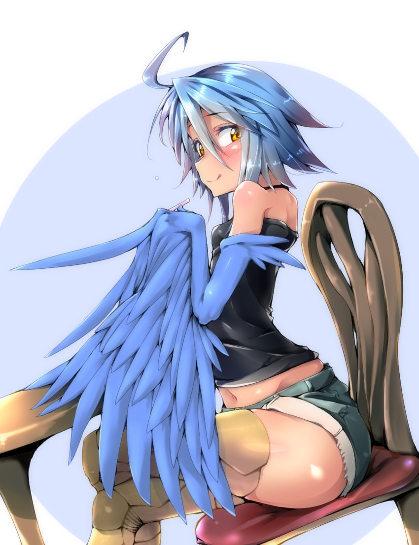 papi (monster musume no iru nichijou) drawn by uno_ryoku