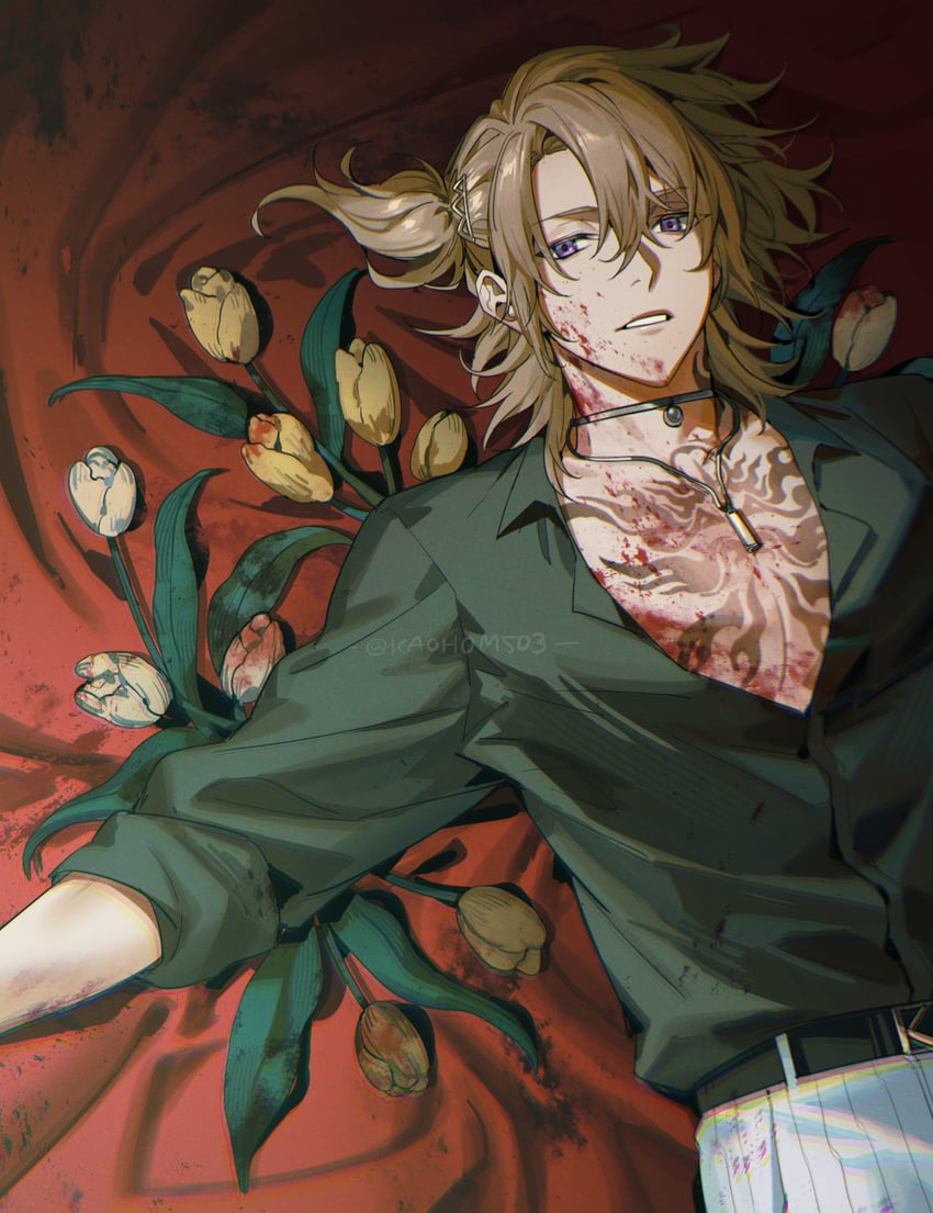 luca kaneshiro (nijisanji and 1 more) drawn by kaohom503