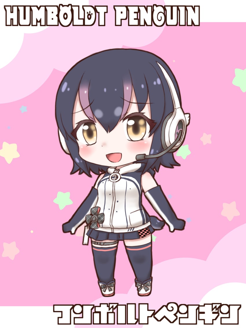 humboldt penguin (kemono friends and 1 more) drawn by mabuta_(mbt)