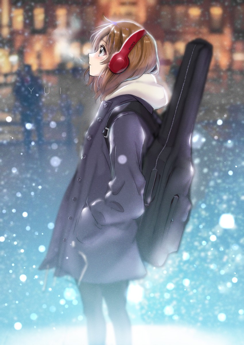 hirasawa yui (k-on! and 1 more) drawn by verse