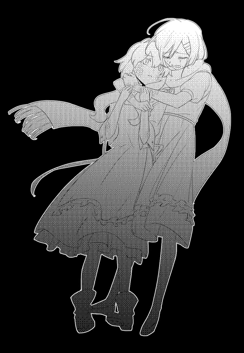 tateyama ayano and kozakura marry (kagerou project) drawn by aaniko
