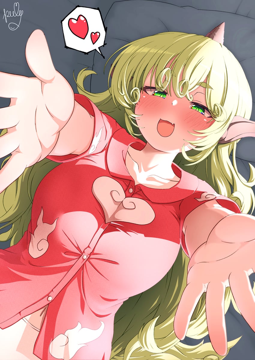 komano aunn (touhou) drawn by polyhedron2