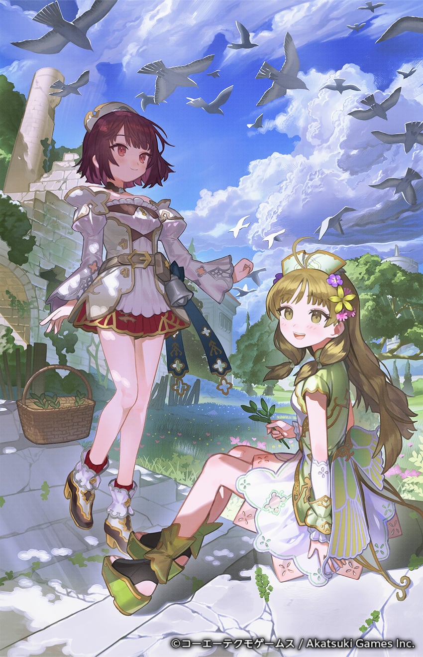 sophie neuenmuller and ayesha altugle (atelier and 3 more) drawn by aspara