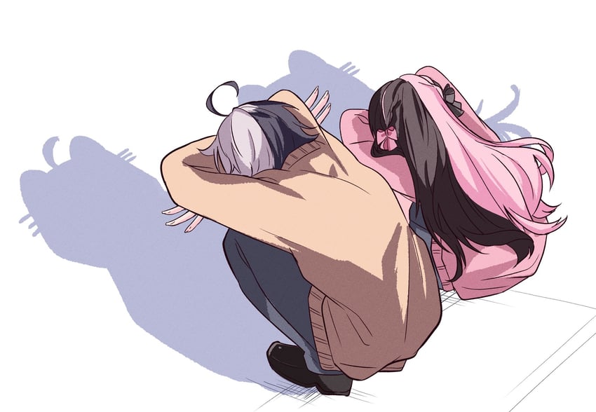 tachibana hinano and kamito (indie virtual youtuber and 2 more) drawn by eugeo_032