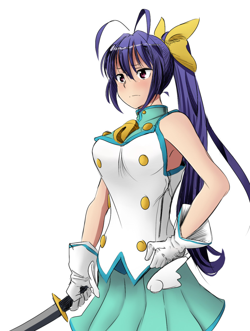 platinum the trinity and mai natsume (blazblue and 1 more) drawn by boa_(brianoa) and colorfag