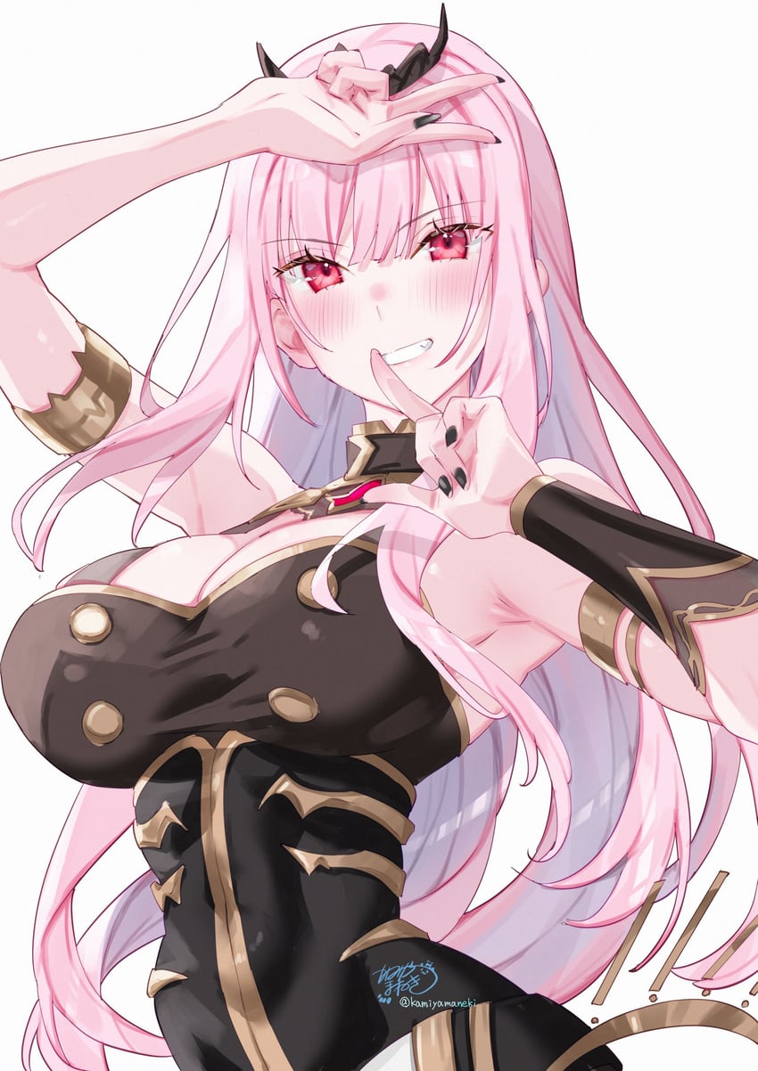 mori calliope (hololive and 1 more) drawn by kamiya_maneki