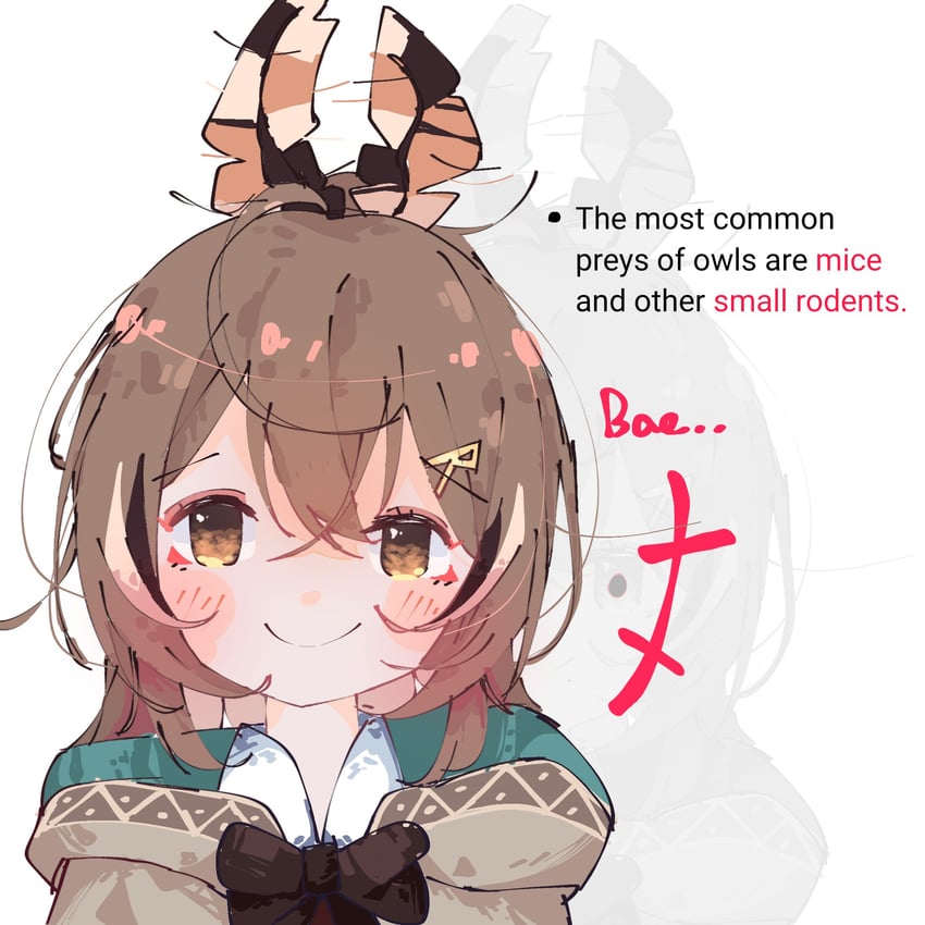 nanashi mumei (hololive and 1 more) drawn by koyoinacho