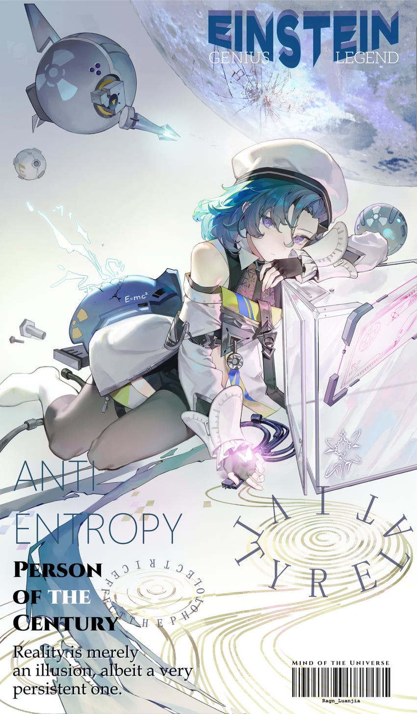lieserl albert einstein (honkai and 1 more) drawn by xuemen