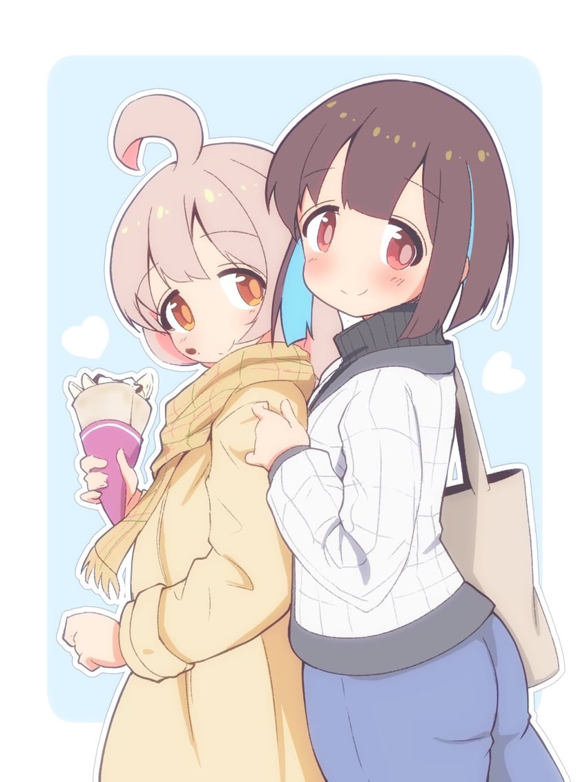 oyama mahiro and hozuki momiji (onii-chan wa oshimai!) drawn by unkimo