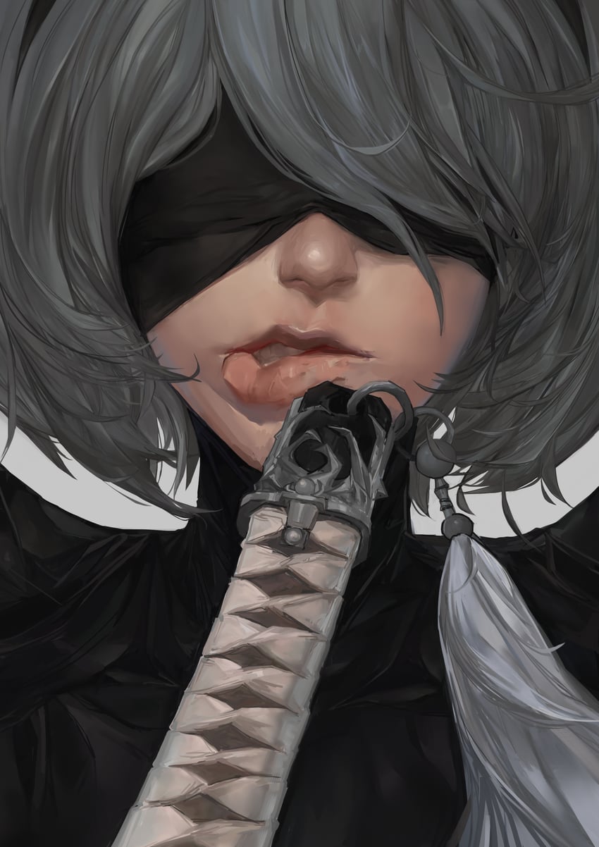 2b (nier and 1 more) drawn by tristan_mori