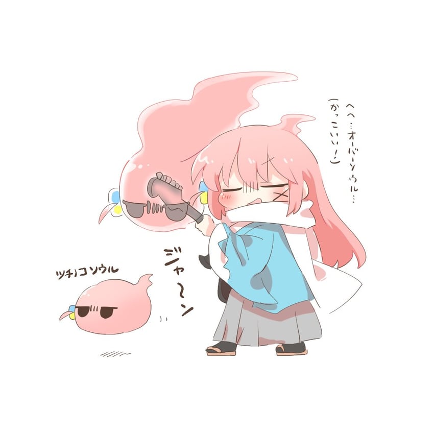 gotoh hitori (bocchi the rock!) drawn by rebecca_(keinelove)