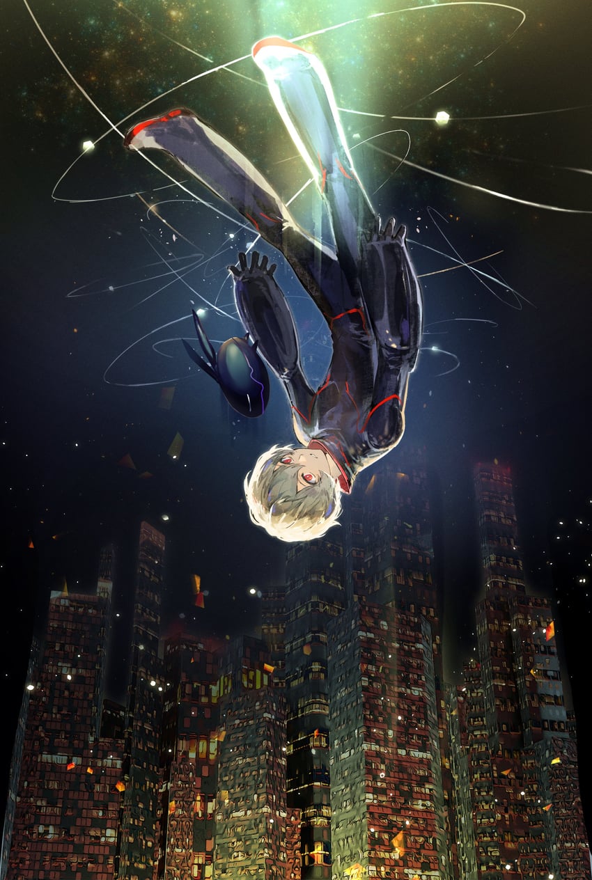 kuga yuuma and replica (world trigger) drawn by mnmnwtsn