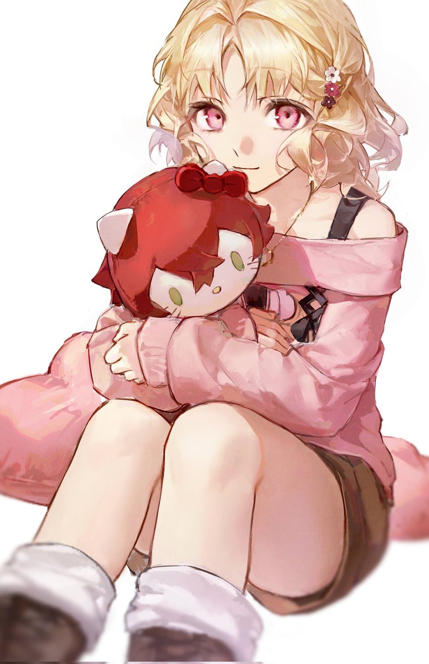 hello kitty, komori yui, and sakamaki ayato (diabolik lovers) drawn by iuew